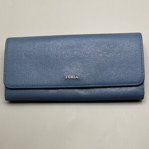 Furla Italian Beautiful Blue Wallet Furla Lux